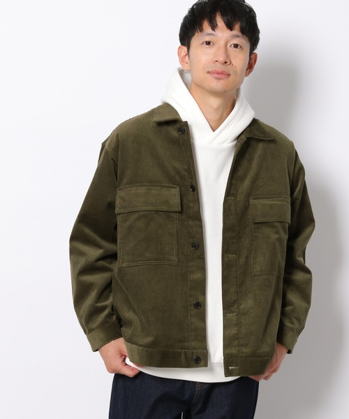 LAKOLE(ラコレ)の「コーデュロイCPOジャケット / LAKOLE(ブルゾン・メンズ・ブラウン/ブラック/アイボリー/オリーブ・MEDIUM/LARGE)」の4枚目の写真