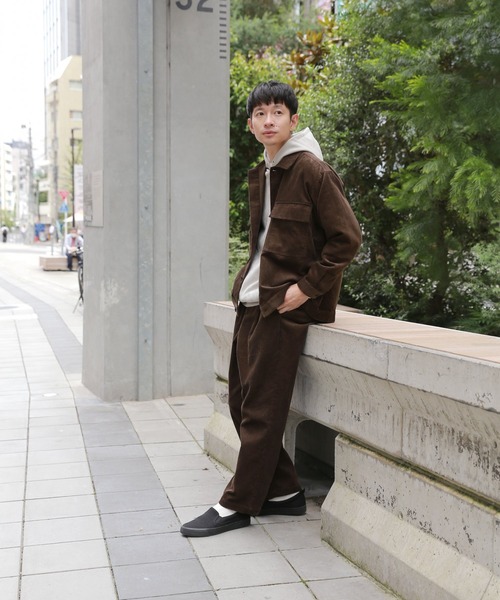 LAKOLE(ラコレ)の「コーデュロイCPOジャケット / LAKOLE(ブルゾン・メンズ・ブラウン/ブラック/アイボリー/オリーブ・MEDIUM/LARGE)」の9枚目の写真