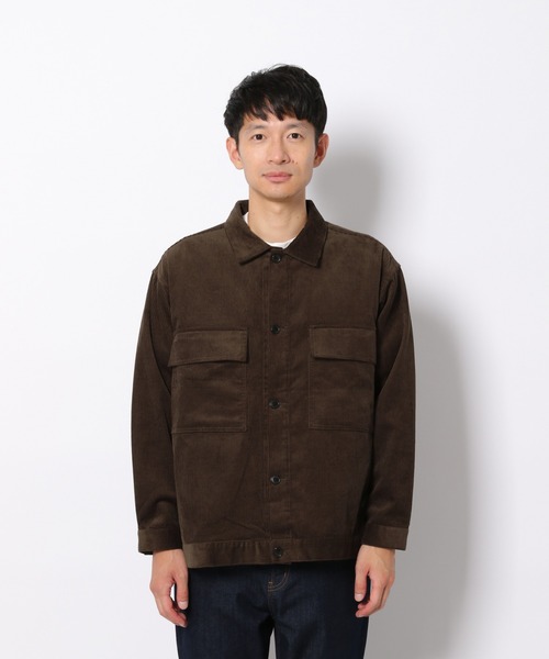 LAKOLE(ラコレ)の「コーデュロイCPOジャケット / LAKOLE(ブルゾン・メンズ・ブラウン/ブラック/アイボリー/オリーブ・MEDIUM/LARGE)」の5枚目の写真