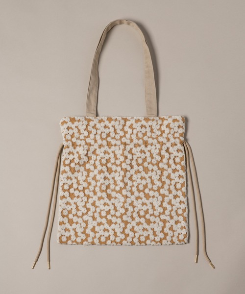moi tytto（モイテュット）の「お花畑トート（トートバッグ・レディース・マスタード/ナチュラル・FREE）」の15枚目の写真