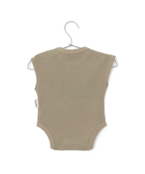 MAKE YOUR DAY（メイクユアデイ）の「ワッフルフレンチロンパス（ロンパース・キッズ・アイボリー/その他/ピンク/ベージュ・80/70）」の21枚目の写真