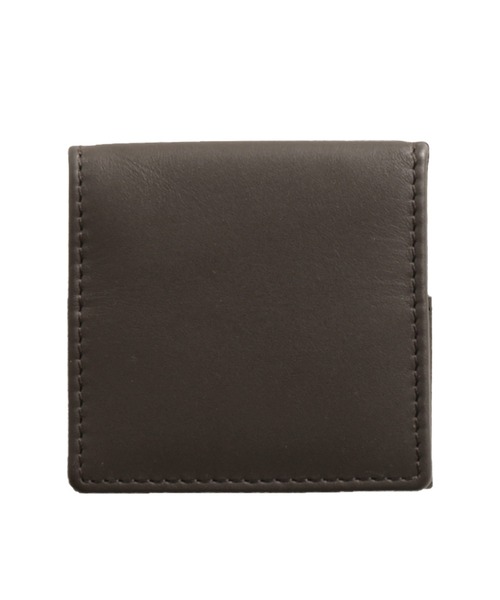 mieno（ミエノ）の「[mieno]牛革レザーコインケース（コインケース・レディース・レッド/マスタード/グリーン/キャメル/ウッド/パープル/ブルー/ダークブラウン/ブラック/ブルー系その他/ブラウン系その他/ピンク系その他/グレー系その他・FREE）」の3枚目の写真