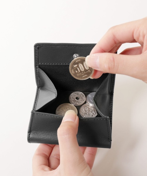 mieno（ミエノ）の「[mieno]牛革レザーコインケース（コインケース・レディース・レッド/マスタード/グリーン/キャメル/ウッド/パープル/ブルー/ダークブラウン/ブラック/ブルー系その他/ブラウン系その他/ピンク系その他/グレー系その他・FREE）」の18枚目の写真