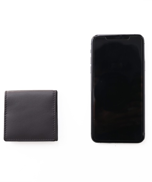 mieno（ミエノ）の「[mieno]牛革レザーコインケース（コインケース・レディース・レッド/マスタード/グリーン/キャメル/ウッド/パープル/ブルー/ダークブラウン/ブラック/ブルー系その他/ブラウン系その他/ピンク系その他/グレー系その他・FREE）」の15枚目の写真