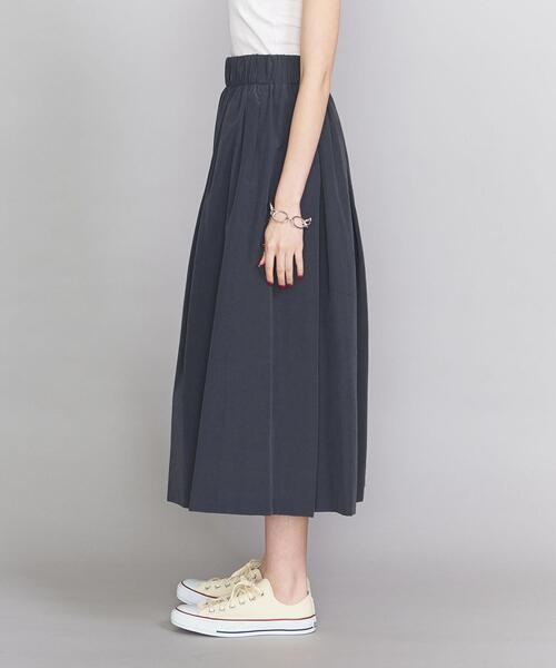 BEAUTY&YOUTH UNITED ARROWS 黒 フレアスカート BEAUTY＆YOUTH UNITED ARROWS 「BEAUTY&YOUTH ARROWS」 フレア