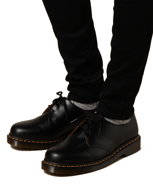 Dr. Martens（ドクターマーチン）の「Dr.Martens 3EYE SHOE◆（その他シューズ・メンズ・ブラック/ワインレッド・10/9/8/7）」の2枚目の写真