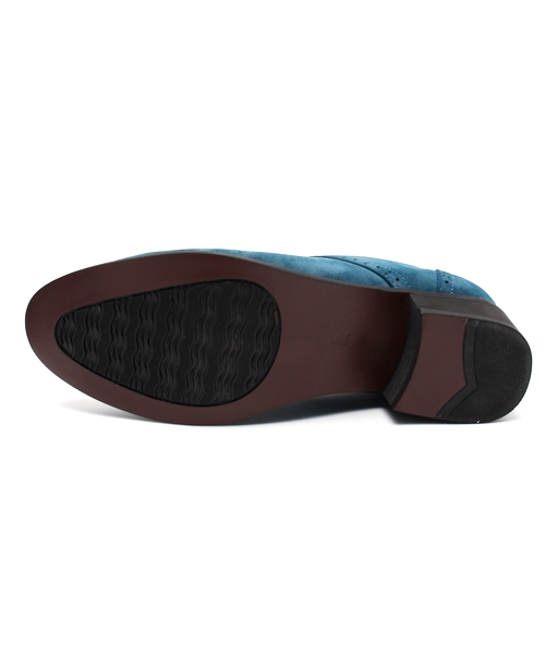 VENCEEXCHANGE（ヴァンスエクスチェンジ）の「ムラスエードチャッカブーツ（ブーツ・メンズ・ブルー/マスタード・MEDIUM/LARGE）」の5枚目の写真