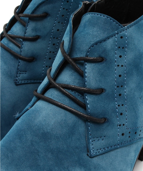 VENCEEXCHANGE（ヴァンスエクスチェンジ）の「ムラスエードチャッカブーツ（ブーツ・メンズ・ブルー/マスタード・MEDIUM/LARGE）」の9枚目の写真