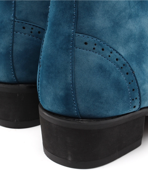 VENCEEXCHANGE（ヴァンスエクスチェンジ）の「ムラスエードチャッカブーツ（ブーツ・メンズ・ブルー/マスタード・MEDIUM/LARGE）」の3枚目の写真