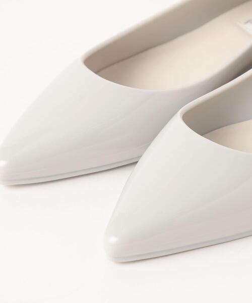 THE STATION STORE（ザ ステーション ストア）の「＜TEMPERATE＞●メタルヒール レインパンプス（レインシューズ・レディース・ライトグレー/ライム・38/39/37）」の14枚目の写真