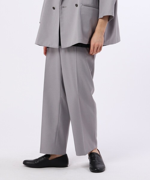 ◆ファンマーツイル セミワイドストレートスラックス（セットアップ対応/ユニセックスアイテム）