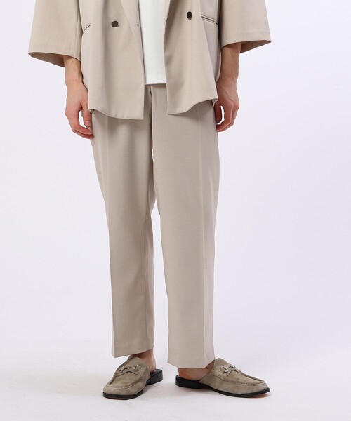 ◆ファンマーツイル セミワイドストレートスラックス（セットアップ対応/ユニセックスアイテム）