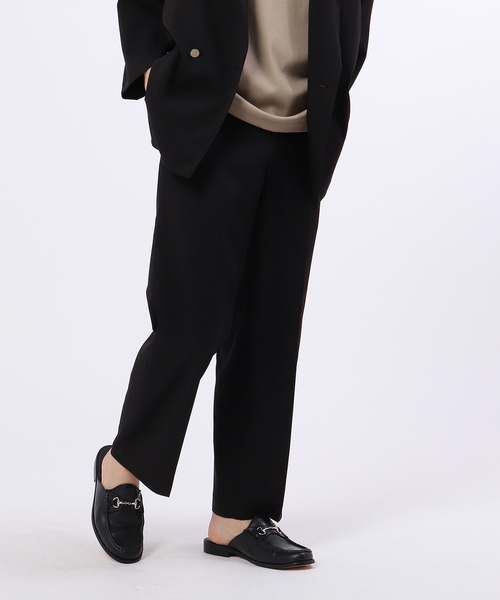 ◆ファンマーツイル セミワイドストレートスラックス（セットアップ対応/ユニセックスアイテム）