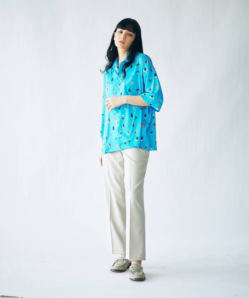 ◆ファンマーツイル セミワイドストレートスラックス（セットアップ対応/ユニセックスアイテム）