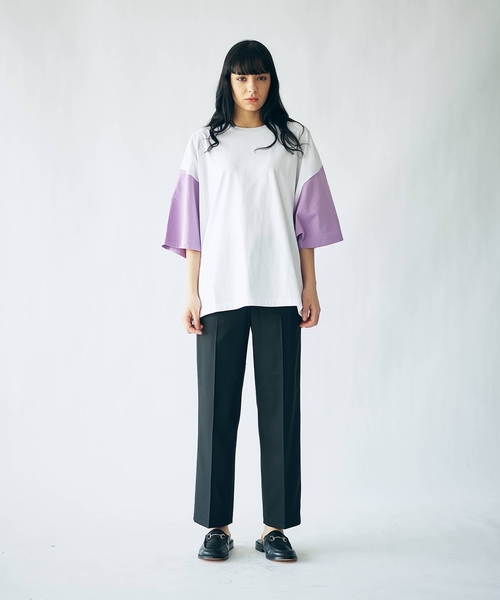 ◆ファンマーツイル セミワイドストレートスラックス（セットアップ対応/ユニセックスアイテム）