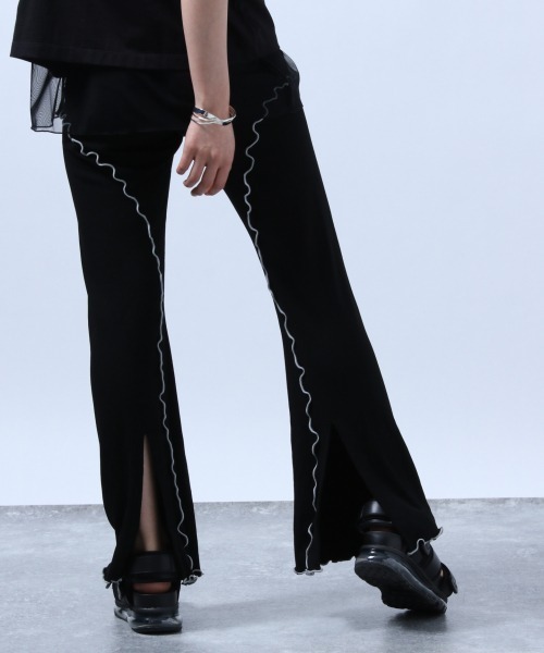 HARE（ハレ）の「メローテレコパンツ(HARE)（その他パンツ・レディース・ブラック/ブルー・FREE）」の7枚目の写真