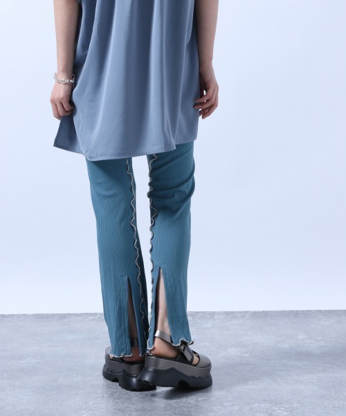 HARE（ハレ）の「メローテレコパンツ(HARE)（その他パンツ・レディース・ブラック/ブルー・FREE）」の11枚目の写真