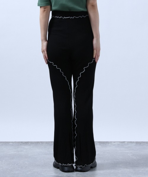 HARE（ハレ）の「メローテレコパンツ(HARE)（その他パンツ・レディース・ブラック/ブルー・FREE）」の4枚目の写真