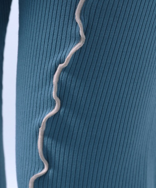 HARE（ハレ）の「メローテレコパンツ(HARE)（その他パンツ・レディース・ブラック/ブルー・FREE）」の5枚目の写真