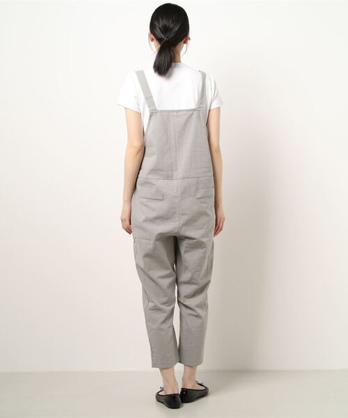 aimoha（アイモハ）の「カジュアルサロペット (SS)（サロペット/オーバーオール・レディース・グレー/ネイビー/ブラック/ベージュ・MEDIUM/LARGE/SMALL）」の14枚目の写真