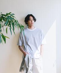 green label relaxing | ＜ 機能 / 抗菌・吸水速乾 ＞ Livelihood New ボーダー クルーネック Tシャツ ＃(Tシャツ/カットソー)