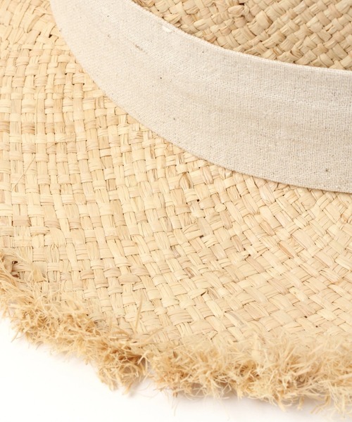 studio CLIP（スタディオクリップ）の「【キナリノ掲載商品】アソートカンカン帽（ハット・レディース・ベージュ/ブラック・FREE）」の20枚目の写真