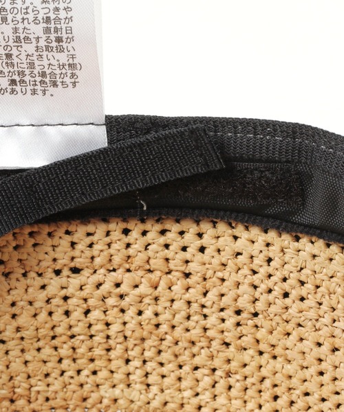 studio CLIP（スタディオクリップ）の「【キナリノ掲載商品】アソートカンカン帽（ハット・レディース・ベージュ/ブラック・FREE）」の12枚目の写真