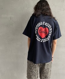 [RUSSELL ATHLETIC/ラッセル アスレチック] BERKLEY×RUSSEL ATHLETIC 別注サークルロゴ バックプリントTシャツ