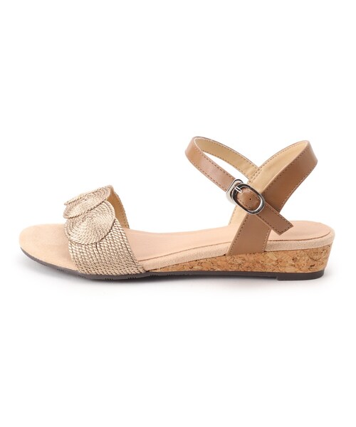 DRESKIP（ドレスキップ）の「◆うずまきサンダル（サンダル・レディース・ブラック/シルバー/ゴールド・35/45/25）」の5枚目の写真