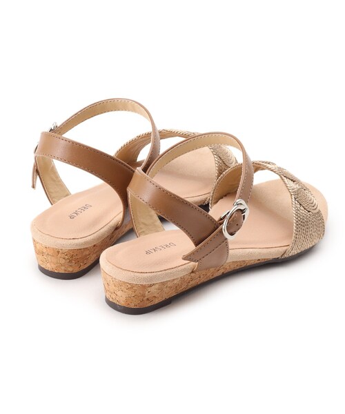 DRESKIP（ドレスキップ）の「◆うずまきサンダル（サンダル・レディース・ブラック/シルバー/ゴールド・35/45/25）」の6枚目の写真