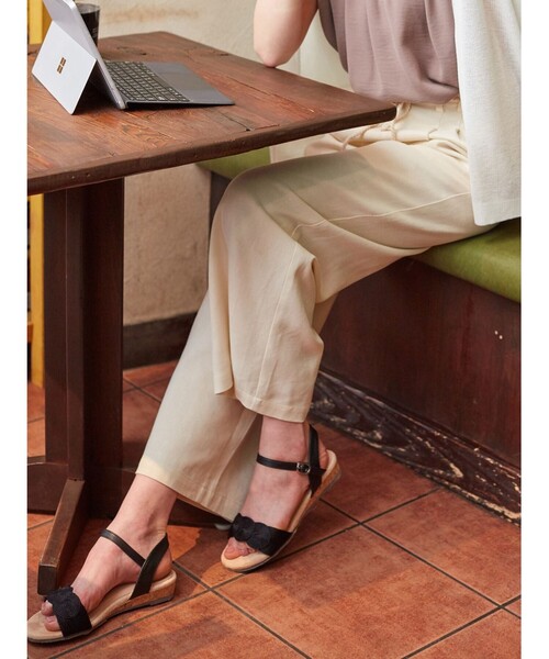 DRESKIP（ドレスキップ）の「◆うずまきサンダル（サンダル・レディース・ブラック/シルバー/ゴールド・35/45/25）」の18枚目の写真