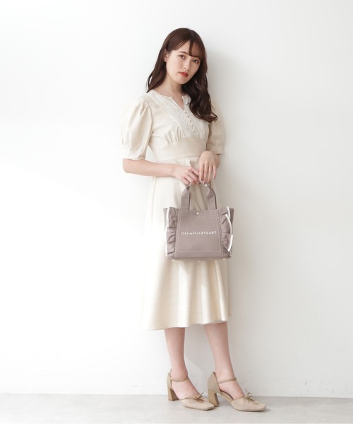 JILL by JILL STUART フレアブッチャーワンピース JILL by JILL STUART（ジルバイジルスチュアート）の「◇フレア