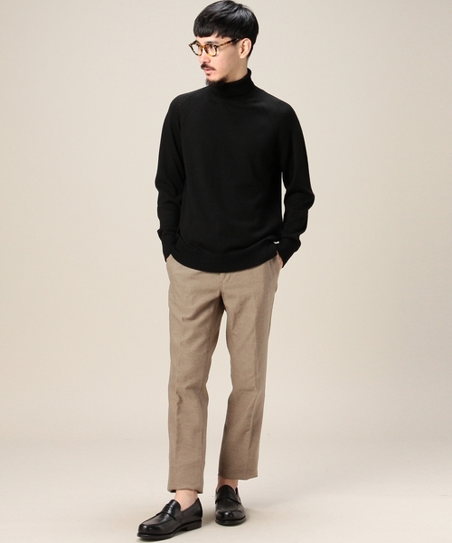 BEAUTY&YOUTH UNITED ARROWS(ビューティーアンドユースユナイテッドアローズ)の「BY メリノ ウール タートルネック(ニット/セーター・メンズ・ネイビー/ブラック/ゴールド・LARGE/SMALL/X-LARGE/MEDIUM)」の7枚目の写真