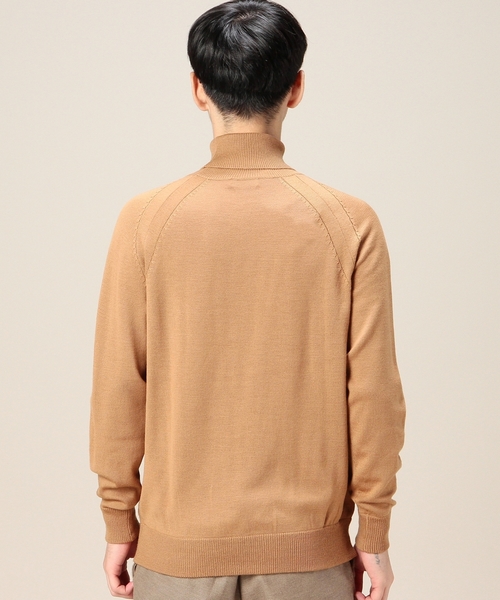 BEAUTY&YOUTH UNITED ARROWS(ビューティーアンドユースユナイテッドアローズ)の「BY メリノ ウール タートルネック(ニット/セーター・メンズ・ネイビー/ブラック/ゴールド・LARGE/SMALL/X-LARGE/MEDIUM)」の13枚目の写真