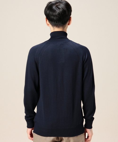 BEAUTY&YOUTH UNITED ARROWS(ビューティーアンドユースユナイテッドアローズ)の「BY メリノ ウール タートルネック(ニット/セーター・メンズ・ネイビー/ブラック/ゴールド・LARGE/SMALL/X-LARGE/MEDIUM)」の15枚目の写真