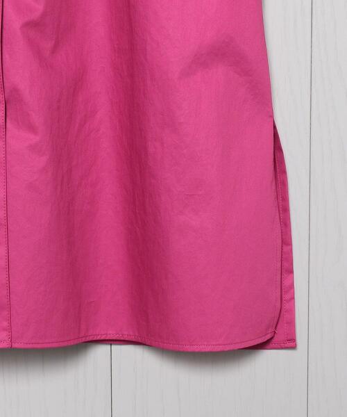 H　BEAUTY&YOUTH UNITED ARROWS（エイチビューティーアンドユースユナイテッドアローズ）の「＜H＞COTTON SHORT SLEEVE SHIRT/シャツ（シャツ/ブラウス・レディース・ブラック/ピンク/ターコイズブルー・SMALL/MEDIUM）」の14枚目の写真