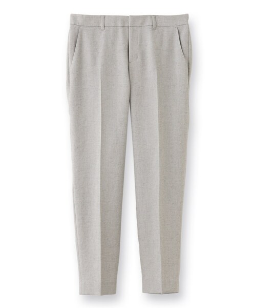 UNTITLED（アンタイトル）の「◆【洗える】ドレッサーアーステックリネンセンタープレスパンツ（スーツパンツ・レディース・ネイビー/ライトグレー/ベージュ・00/02/01/03/99）」の15枚目の写真