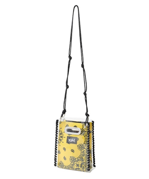 X-girl（エックスガール）の「BANDANA PATTERN SHOULDER BAG（ショルダーバッグ・レディース・イエロー/ブラック/パープル・ONE SIZE）」の18枚目の写真