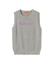 BEAMS GOLF | BEAMS GOLF ORANGE LABEL /  インターシャ ロゴ ベスト(ベスト)