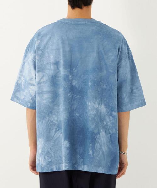 BRACTMENT（ブラクトメント）の「[ ブラクトメント ] BRACTMENT ガーメントダイ タイダイ クルーネック Tシャツ（Tシャツ/カットソー・メンズ・オレンジ系その他/コバルトブルー・40/38/36）」の5枚目の写真