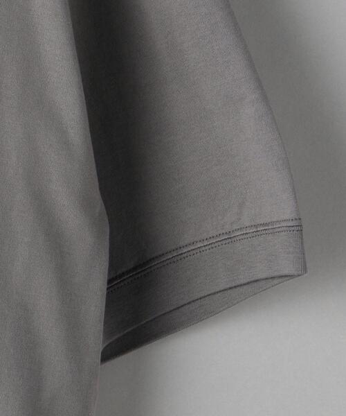 BEAUTY&YOUTH UNITED ARROWS（ビューティーアンドユースユナイテッドアローズ）の「BY ハイゲージコットン スウェット Tシャツ（Tシャツ/カットソー・メンズ・ホワイト/ライトグレー/オリーブ・SMALL/MEDIUM/LARGE/X-LARGE）」の15枚目の写真