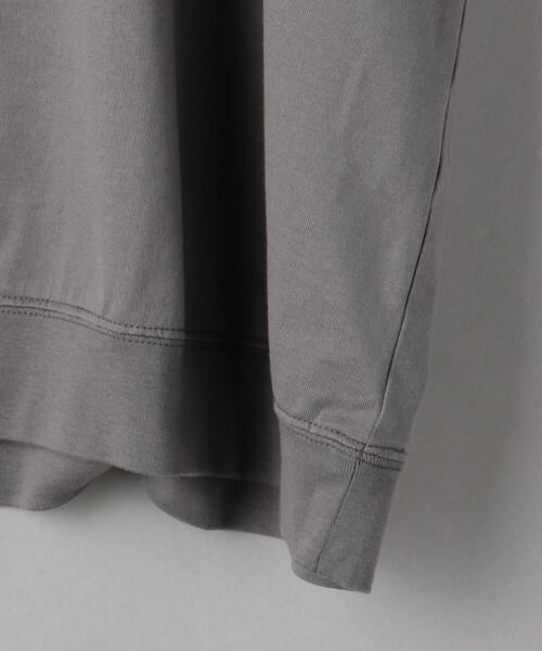 BEAUTY&YOUTH UNITED ARROWS（ビューティーアンドユースユナイテッドアローズ）の「BY ハイゲージコットン スウェット Tシャツ（Tシャツ/カットソー・メンズ・ホワイト/ライトグレー/オリーブ・SMALL/MEDIUM/LARGE/X-LARGE）」の16枚目の写真