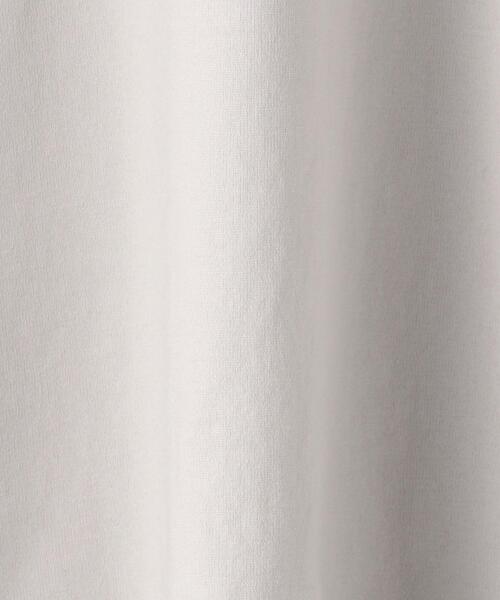 BEAUTY&YOUTH UNITED ARROWS（ビューティーアンドユースユナイテッドアローズ）の「BY ハイゲージコットン スウェット Tシャツ（Tシャツ/カットソー・メンズ・ホワイト/ライトグレー/オリーブ・SMALL/MEDIUM/LARGE/X-LARGE）」の21枚目の写真