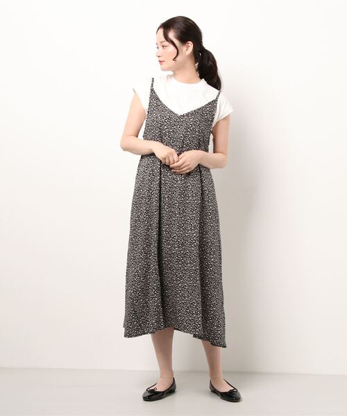 rps（アールピーエス）の「ＴシャツＳＥＴキャミワンピース（ワンピース・レディース・ブラック/ダークグリーン/ダークベージュ/ブラック系その他2/ブラック系その他3・M）」の13枚目の写真