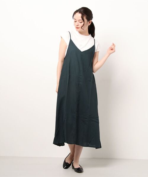 rps（アールピーエス）の「ＴシャツＳＥＴキャミワンピース（ワンピース・レディース・ブラック/ダークグリーン/ダークベージュ/ブラック系その他2/ブラック系その他3・M）」の19枚目の写真