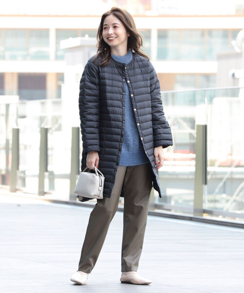 Demi-Luxe BEAMS（デミルクス ビームス）の「Demi-Luxe BEAMS / フェイクナッパレザー パンツ（その他パンツ・レディース・ブラック/カーキ・38/36）」の9枚目の写真