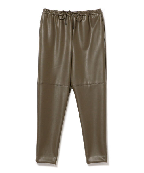 Demi-Luxe BEAMS（デミルクス ビームス）の「Demi-Luxe BEAMS / フェイクナッパレザー パンツ（その他パンツ・レディース・ブラック/カーキ・38/36）」の17枚目の写真