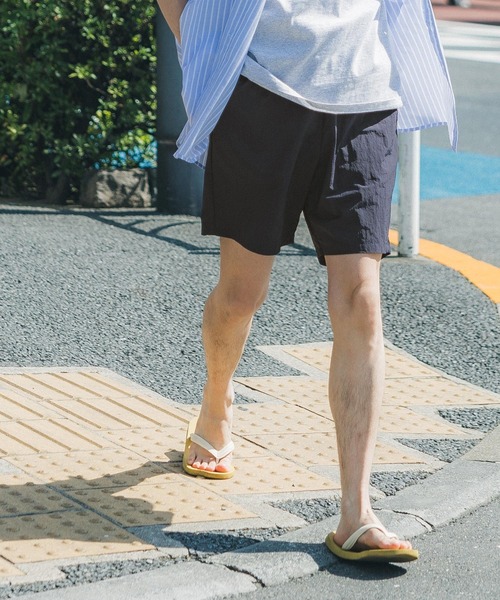 coca（coca）（コカ）の「＼新色登場／ 撥水ナイロンショートパンツ（その他パンツ・メンズ・チャコールグレー/パープル/レッド/カーキ/ブラック/グリーン/ピンク/オレンジ/ライトグリーン/ネイビー/ターコイズブルー/キャメル/アイボリー/ライトピンク/ライトブルー/イエロー/グレー/ブルー・S/M/L/XL）」の9枚目の写真