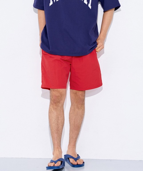 coca（coca）（コカ）の「＼新色登場／ 撥水ナイロンショートパンツ（その他パンツ・メンズ・チャコールグレー/パープル/レッド/カーキ/ブラック/グリーン/ピンク/オレンジ/ライトグリーン/ネイビー/ターコイズブルー/キャメル/アイボリー/ライトピンク/ライトブルー/イエロー/グレー/ブルー・S/M/L/XL）」の17枚目の写真