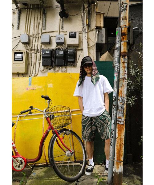 Batik その他パンツ Batik パンツ Short ショートパンツ その他パンツ Rajabrooke ラジャブルック のファッション Time Monkey Rajabrooke